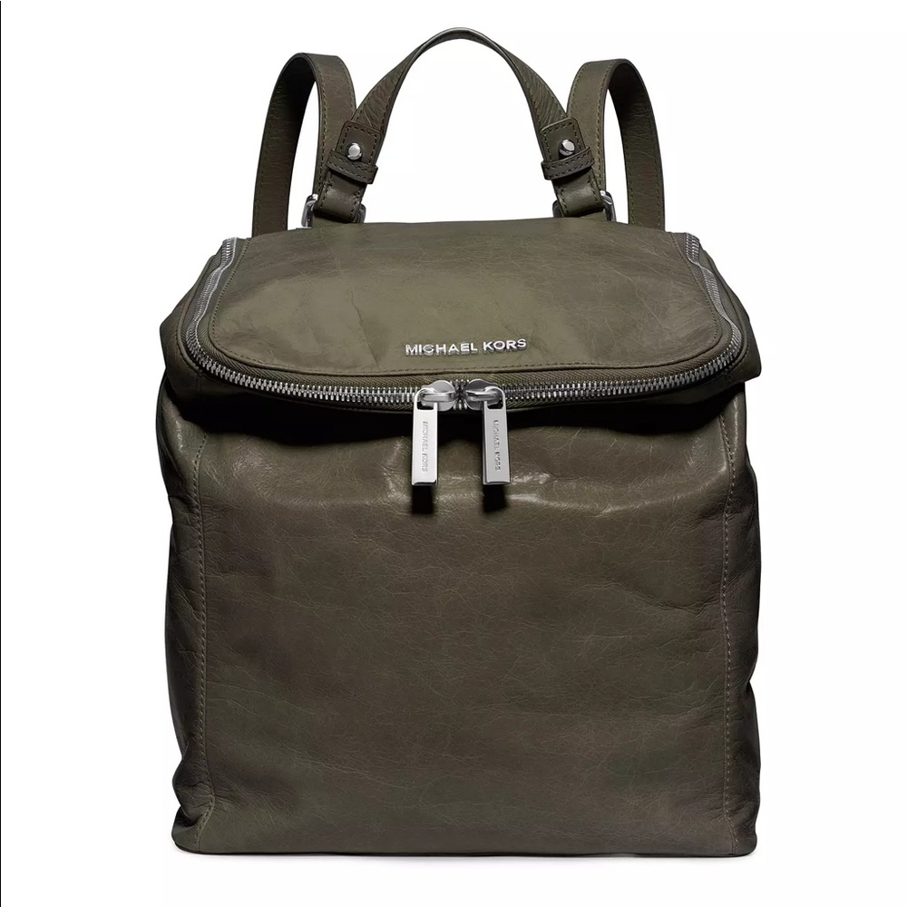 Michael michael kors Leather Backpack